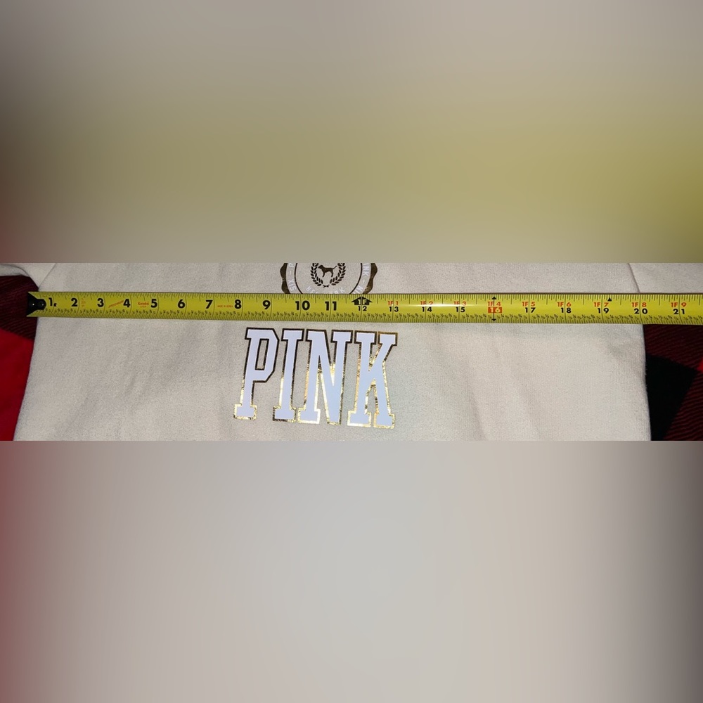 💗NWOT VS PINK FLEECE HOODIE PULLOVER💗 - Picture 6 of 10